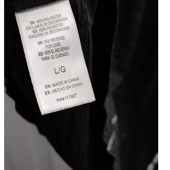 Reebok Tank Top Y Back Racerback Reflective Zipper Large - Picture 5 of 5